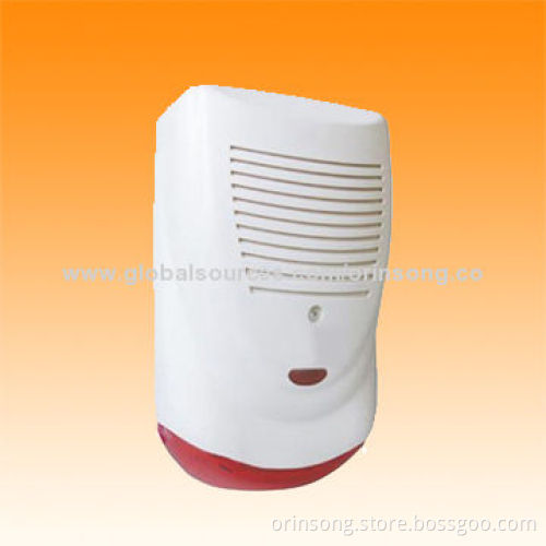 Outdoor Strobe Siren with Battery Backup